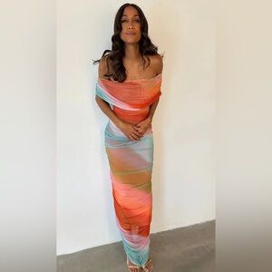 Never Fully Dressed - Summer Ombre Mesh Dress